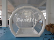 Customized Inflatable Bubble Tent With Halloween Theme Background  For Camping Party