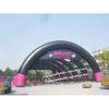 Giant 40x20m Inflatable Paintball Bunker Tent with Customized Design and LOGO