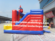 Clown 0.55mm Commercial Inflatable Combo Bouncer for Outdoor Amusement