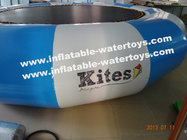 PVC Tarpaulin Inflatable Water Trampoline For Pool , 3m-7m Dimensions