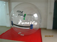 Custom Logo Transparent Large Human Sphere 0.8MM Water Walking Ball PVC Inflatable