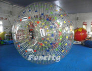 Color Dots Inflatable Zorb Ball , Grass Zorb Ball , Inflatable Human Hamster Ball Customized for Kids and Adults