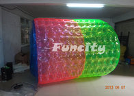 Giant 6 Foot PVC / TPU Inflatable Water Roller For Amusement Park