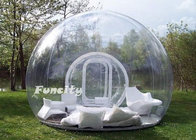 Large Inflatable Bubble Tent With Tunnels ,  Durable PVC Tarpaulin Bubble Show