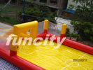 Popular Red And Yellow Inflatable Soccer Field Indoor Or Outdoor