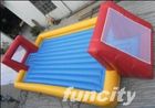 Professional Customized Logo Inflatable Soccer Field Rental Football Playground