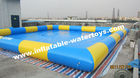 High quality 0.6MM PVC Tarpaulin aqua Inflatable Water Pools for Beach Sports Games