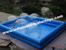 0.6mm Commercial Grade Durable Swimming Inflatable Water Pools with Light Blue Color