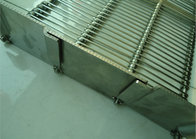 Stainless Steel Mesh Ladder Metal Slat Conveyor Belt