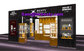 jewellery fair booth display showcases and window cabinets