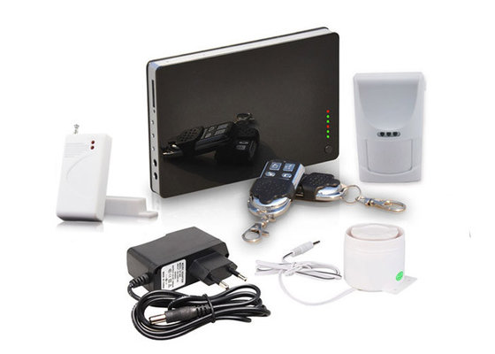 China GSM 4 Languages Security Alarm System, Control Panel With 12 Wireless Zones supplier