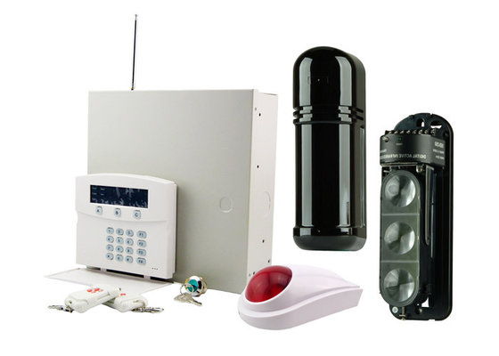 China Monitored Burglar Alarm Including 7 kinds of arming modes and 5 kinds of disarming modes supplier