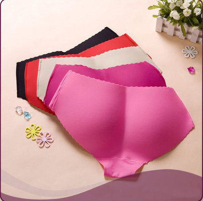 FP001 Low waist sexy silicone padded knickers butt lifting panties