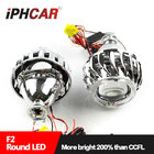 Best-selling 2.5 inch mini hid projector lens H1 bulb double angel eyes projector lens for auto motorcycle