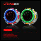 2.5 Inch Car/Motorcycle HID Bi-xenon projector Lens light with Dual CCFL Angel eye Car Accessories for Carmmry /Honda