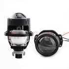 Factory Price Car LED Driving Light WST 2.0inch Mini Bi LED Projector Lens 6000K High Low Beam Fog Projector Lens