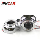 3.0 Inch Black Angel Eyes Shrouds LED DRL Covers For Headlight Projector Lens