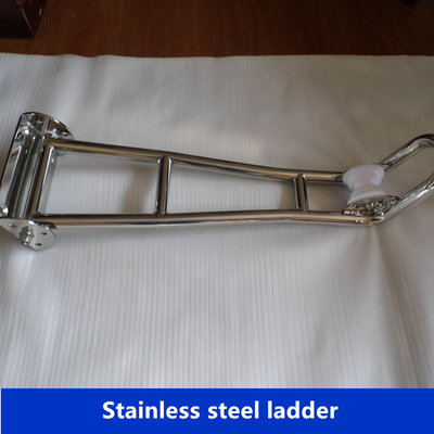 Telescoping transom ladder stainless steel for marine/marinehardware/ship/yacht from China supplier
