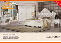 good quality hot sale new designs baroque style simple double arabic white antique bed bedroom furniture