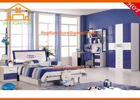 Hot sale environmental new cheap blue simple modern kids bedroom furniture sets
