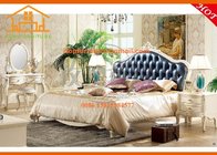 antique luxury cheap Wholesale classic korea style solid wood bedroom furniture sets