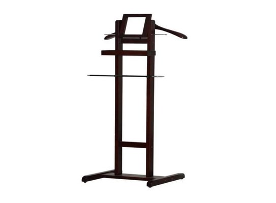 China Wooden Hotel Suit Hanger Stand with Mirror Style supplier