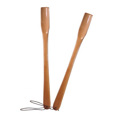 China High Quality Shoe Lifter Custom Wood Material Schima Shoe Horn For Hotel Indoor supplier