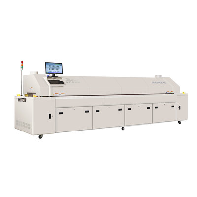 Hot air lead free reflow oven  Length of heating zones 3600mm