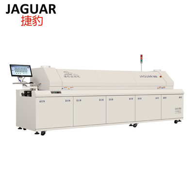 JAGUAR 8 zones Reflow Oven with PC and Rail M8