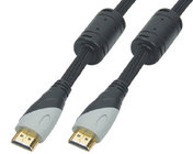  male to  male cable molded dual color 1080p with Ferrite cores