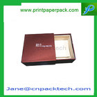 Custom Color Printed Ribbon Gift Boxes Drawer Type Boxes  Paper Box