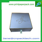 Custom Color Printed Ribbon Gift Boxes Drawer Type Boxes  Paper Box