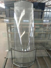 HOT BENDING GLASS, CLEAR,SMALL RADIUS GLASS, 1830*4500mm EXTRA LARGE GLASS BENDING TO SHAPES, FACADES, WINDOWS, ROOFTOPS