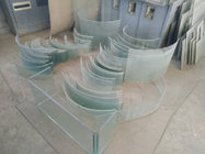 CURVED GLASS, bending glass,CLEAR,SMALL RADIUS 500mm, 1830*6000mm EXTRA LARGE GLASS BENDING TO SHAPES, FACADES, ENVELOPS