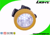 Cordless 0.74W Cree Led Mining Light Head Lamp with 2.2Ah Lithium Ion Battery Outdoor Usage