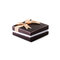 Stylish Design Cardboard Jewelry Gift Boxes With Bow Velvet Foam Insert supplier