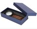 Custom Cardboard Watch Jewelry Box Foam / Velvet Insert For Gift Packaging supplier