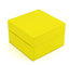 High Glossy Yellow Jewelry Wooden Box With Small Pillow Glossy Painting supplier