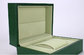Green Paper Watch Box / Jewelry Wooden Box Packaging Eco-friendly supplier