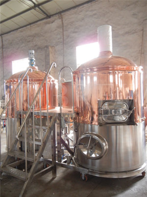 2000L Industrial brewery equipment with sound after sales service