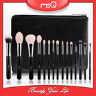 MSQ Hot sale 15pcs professional cosmetics brush private label makeup brush set