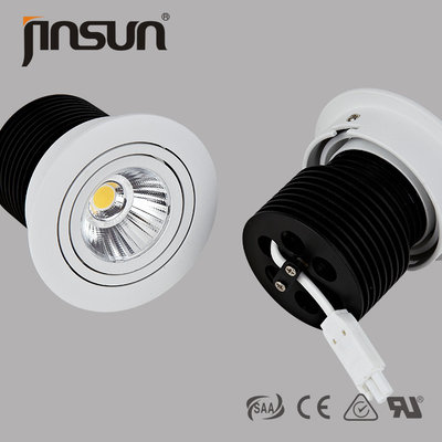 China 10W 850Lm 360 Degree Rotation of LED Downlight  With Dali Dimmable Meanwell Driver supplier