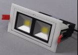 China Square LED ceiling lights with 38W high power, bridgelux LED, IP20, 45 degree beam angle supplier