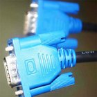 VGA cable Blue Assembly connector for computer cable