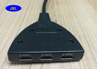 High Quality Hdmi switch input output / 3 in 1 out for hdmi switch convert with Pigtail Cable