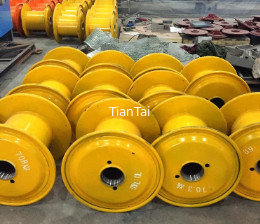 China High speed 630mm and 800mm Steel Bobbin supplier