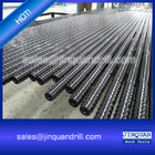 Thread extension steel bars for rock drilling