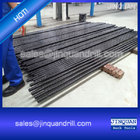 Thread extension steel bars for rock drilling
