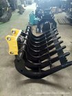 High quality Factory direct sale excavator Rake Excavator front end attachment