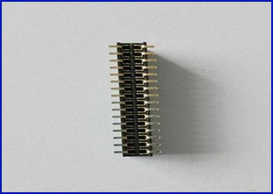 China 1.27mm FEMALE SMD 2*16p(PA6t housing) H=4.3mm / Without Post Connector supplier
